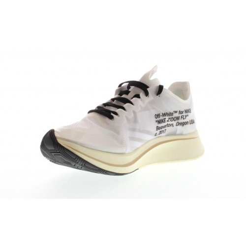 Кроссы Nike Zoom Fly Off-White - мужская сетка размеров