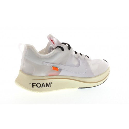 Кроссы Nike Zoom Fly Off-White - мужская сетка размеров
