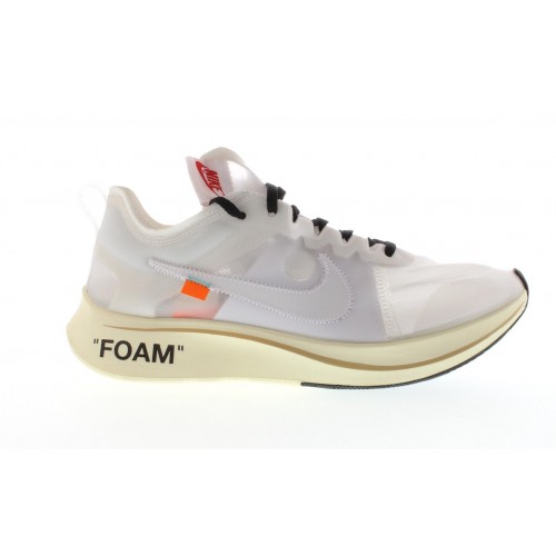 Кроссы Nike Zoom Fly Off-White - мужская сетка размеров