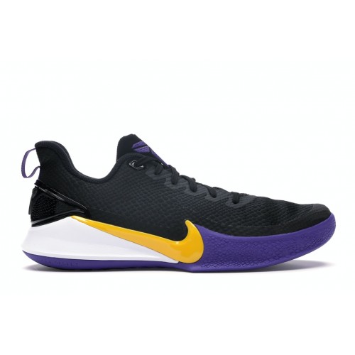 Кроссы Nike Mamba Focus Lakers - мужская сетка размеров
