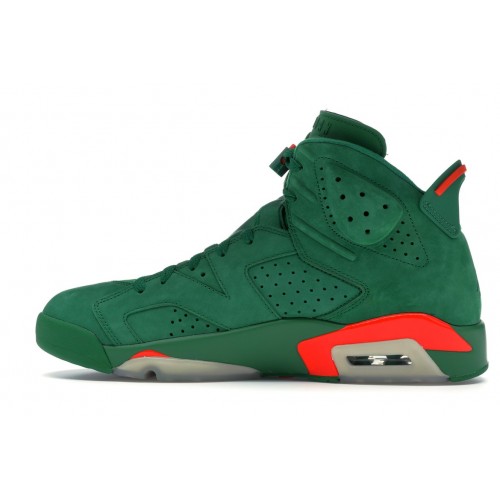 Кроссы Jordan 6 Retro Gatorade Green - мужская сетка размеров