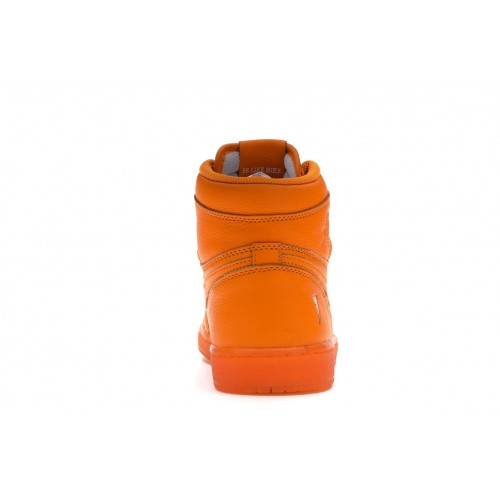 Кроссы Jordan 1 Retro High Gatorade Orange Peel - мужская сетка размеров