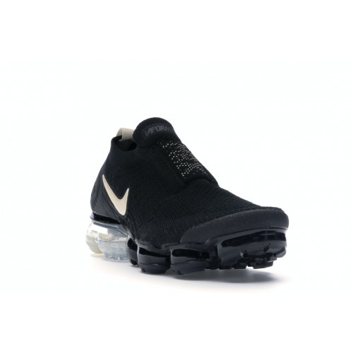 Кроссы Nike Air VaporMax Moc 2 Black Light Cream (W) - женская сетка размеров