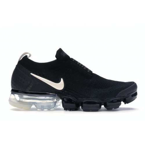 Кроссы Nike Air VaporMax Moc 2 Black Light Cream (W) - женская сетка размеров