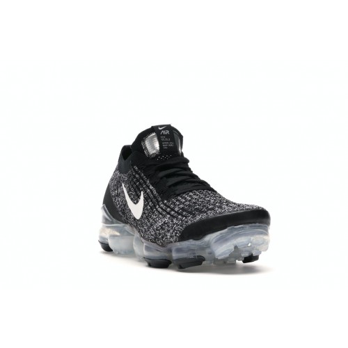 Кроссы Nike Air VaporMax Flyknit 3 Oreo - мужская сетка размеров