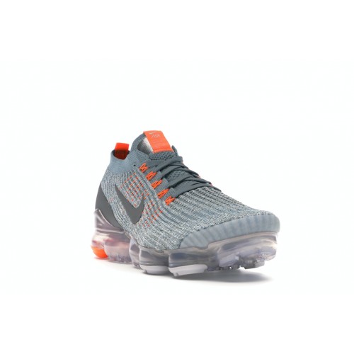 Кроссы Nike Air VaporMax Flyknit 3 Aviator Grey Metallic Pewter - мужская сетка размеров