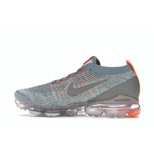 Кроссы Nike Air VaporMax Flyknit 3 Aviator Grey Metallic Pewter - мужская сетка размеров