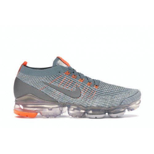 Кроссы Nike Air VaporMax Flyknit 3 Aviator Grey Metallic Pewter - мужская сетка размеров