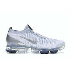 Кроссовки Nike Air VaporMax Flyknit 3 White Reflect Silver