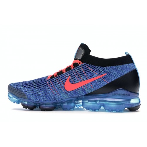 Nike Air VaporMax Flyknit 3 Blue Fury - мужская сетка размеров