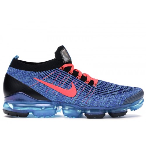 Nike Air VaporMax Flyknit 3 Blue Fury - мужская сетка размеров