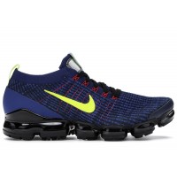 Nike Air VaporMax Flyknit 3 Deep Royal Volt