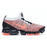 Nike Air VaporMax Flyknit 3 Bright Mango Pure Platinum
