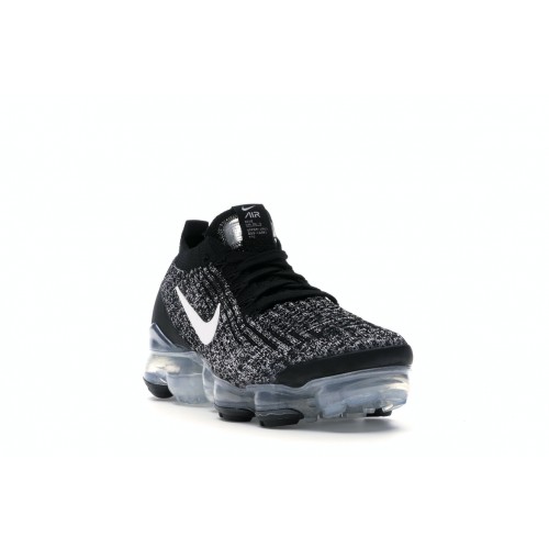 Кроссы Nike Air VaporMax Flyknit 3 Oreo (W) - женская сетка размеров