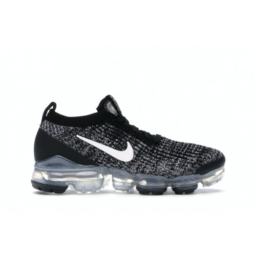 Кроссы Nike Air VaporMax Flyknit 3 Oreo (W) - женская сетка размеров