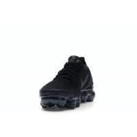 Женские Nike Air VaporMax Flyknit 3 Triple Black (W)