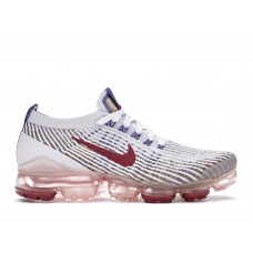 Женские кроссовки Nike Air VaporMax Flyknit 3 Light Violet Noble Red (W)