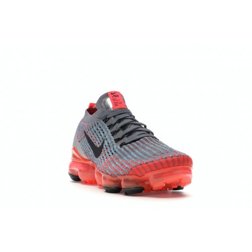 Кроссы Nike Air VaporMax Flyknit 3 Flash Crimson (W) - женская сетка размеров