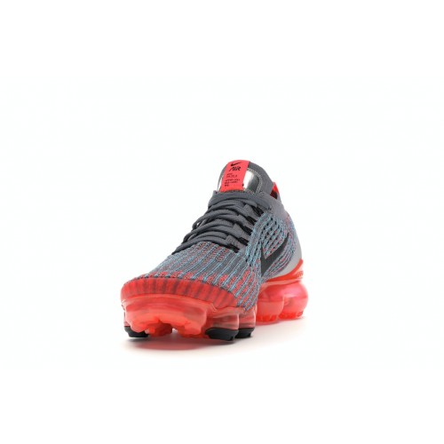 Кроссы Nike Air VaporMax Flyknit 3 Flash Crimson (W) - женская сетка размеров