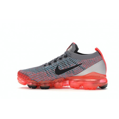 Кроссы Nike Air VaporMax Flyknit 3 Flash Crimson (W) - женская сетка размеров