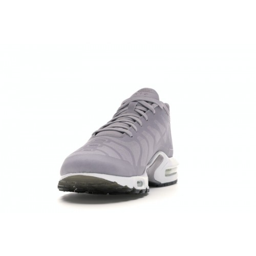 Кроссы Nike Air Max Plus Big Logo Wolf Grey - мужская сетка размеров