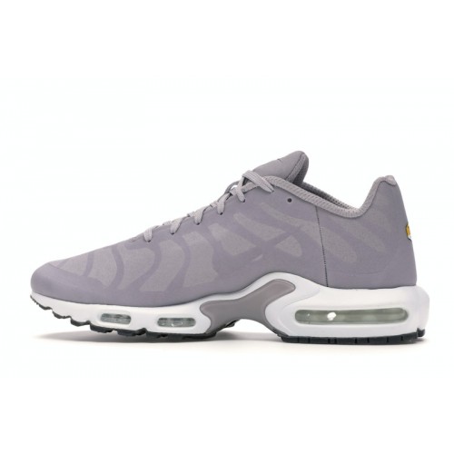 Кроссы Nike Air Max Plus Big Logo Wolf Grey - мужская сетка размеров