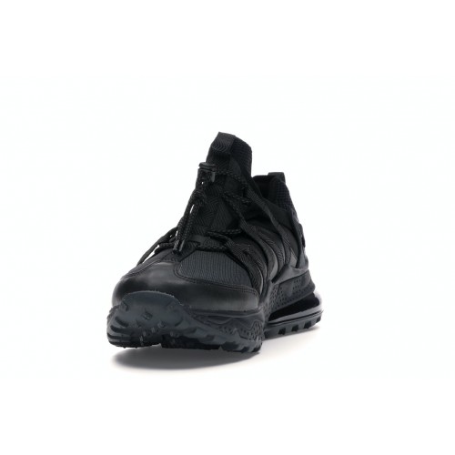 Кроссы Nike Air Max 270 Bowfin Triple Black - мужская сетка размеров