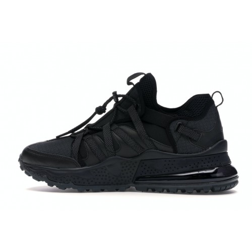 Кроссы Nike Air Max 270 Bowfin Triple Black - мужская сетка размеров