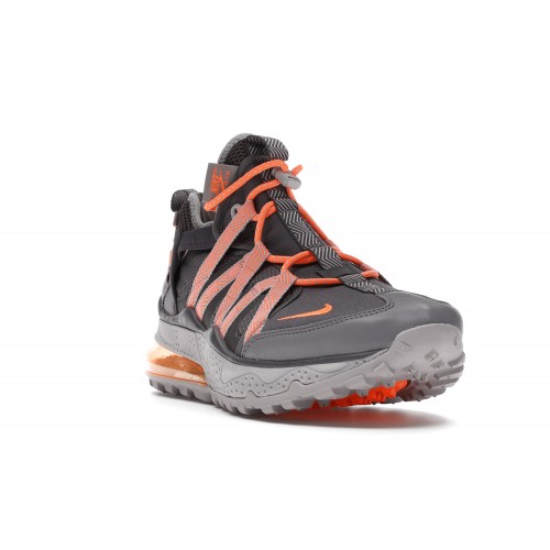 Кроссы Nike Air Max 270 Bowfin Thunder Grey Total Orange - мужская сетка размеров