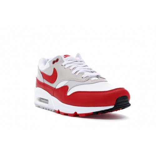 Кроссы Nike Air Max 90/1 Sport Red - мужская сетка размеров