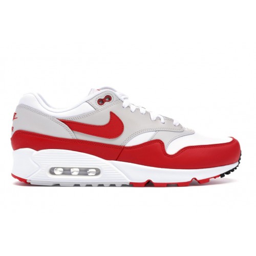 Кроссы Nike Air Max 90/1 Sport Red - мужская сетка размеров