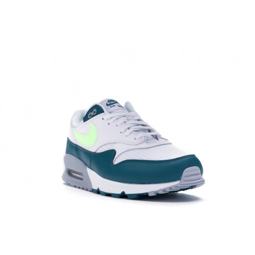 Кроссы Nike Air Max 90/1 Spruce Lime - мужская сетка размеров