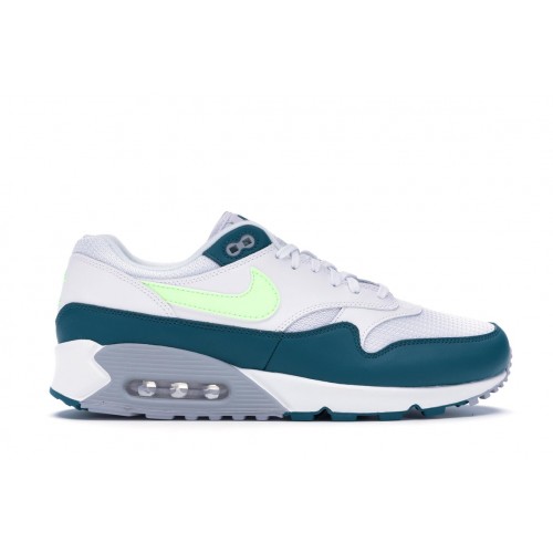 Кроссы Nike Air Max 90/1 Spruce Lime - мужская сетка размеров