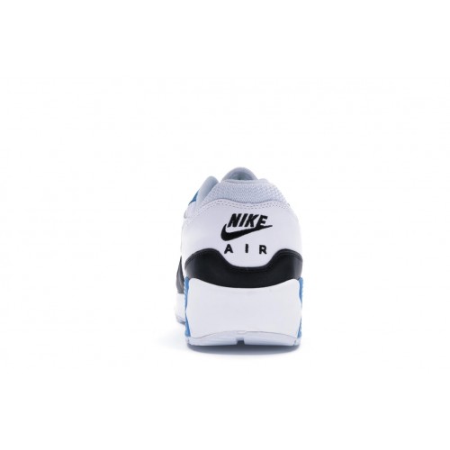 Кроссы Nike Air Max 90/1 Laser Blue - мужская сетка размеров