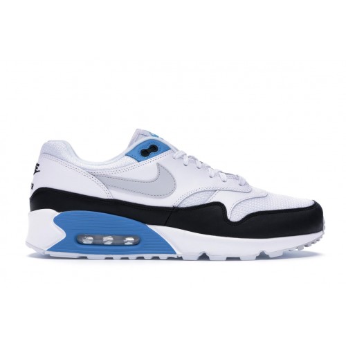 Кроссы Nike Air Max 90/1 Laser Blue - мужская сетка размеров