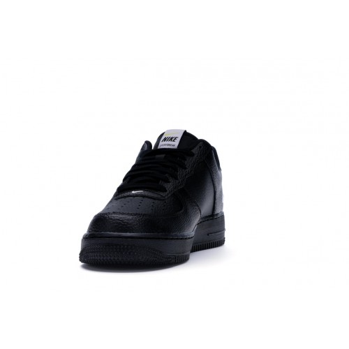 Кроссы Nike Air Force 1 Low Utility Black White - мужская сетка размеров