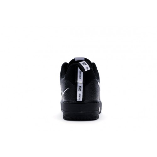 Кроссы Nike Air Force 1 Low Utility Black White - мужская сетка размеров