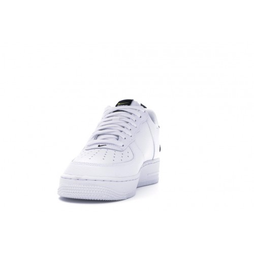 Кроссы Nike Air Force 1 Low Utility White Black - мужская сетка размеров