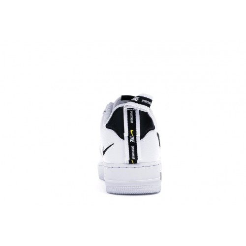 Кроссы Nike Air Force 1 Low Utility White Black - мужская сетка размеров