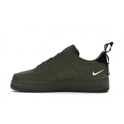 Кроссы Nike Air Force 1 Low Utility Olive Canvas - мужская сетка размеров