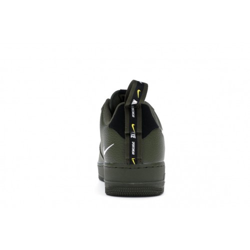 Кроссы Nike Air Force 1 Low Utility Olive Canvas - мужская сетка размеров