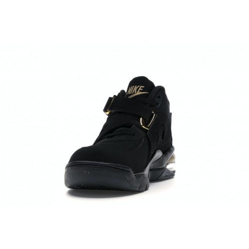 Кроссы Nike Air Force Max CB Black Metallic Gold - мужская сетка размеров