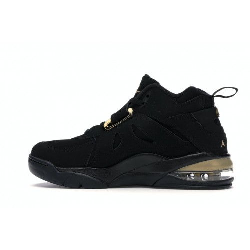 Кроссы Nike Air Force Max CB Black Metallic Gold - мужская сетка размеров