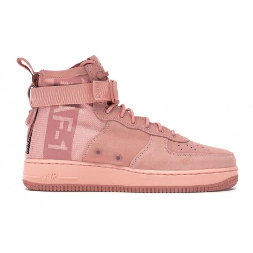 Мужские кроссовки Nike SF Air Force 1 Mid Coral Stardust