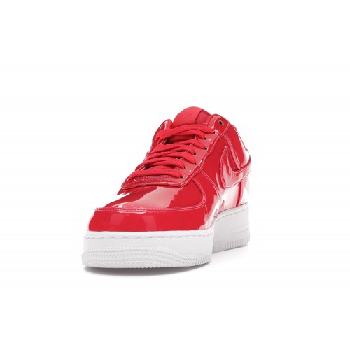 Кроссы Nike Air Force 1 Low Ultraviolet Siren Red - мужская сетка размеров