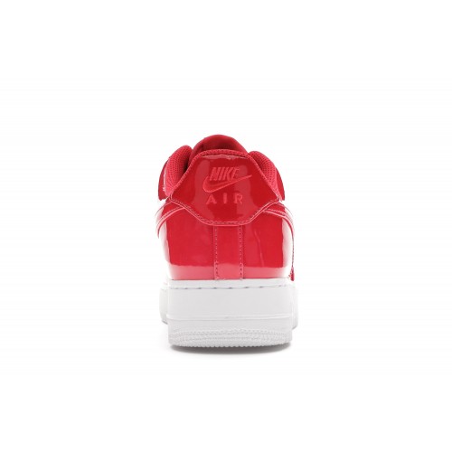 Кроссы Nike Air Force 1 Low Ultraviolet Siren Red - мужская сетка размеров