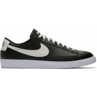 Мужские кроссовки Nike Blazer Low Leather Black Sail