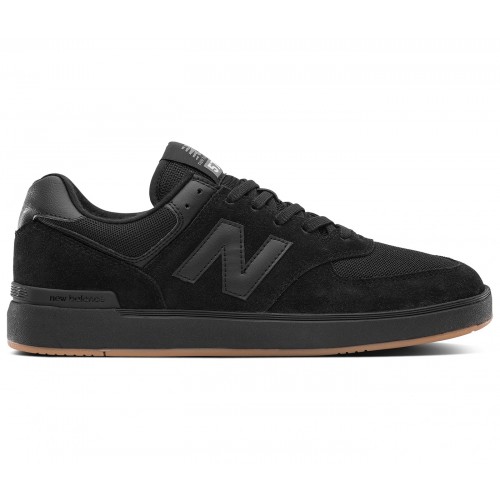 Кроссы New Balance AM574 Black Gum - мужская сетка размеров