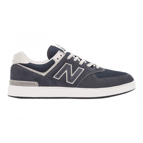 Кроссы New Balance All Coasts 574 Navy Grey White - мужская сетка размеров