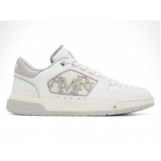 AMIRI Classic Low White Grey